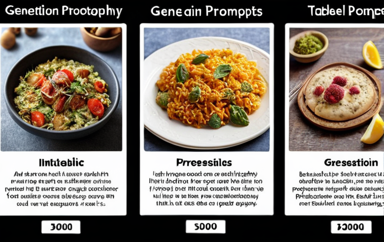 Here are three image generation prompts based on the provided text and table: